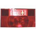 Peterson Manufacturing Stop Turn Tail Light Incandescent Bulb Rectangular Red 8916 Length x 458 Width V25912